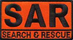 Search & Rescue - Orange - Patch
