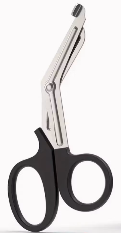 Tactical Military EDC Medical Scissors - Black/Silver