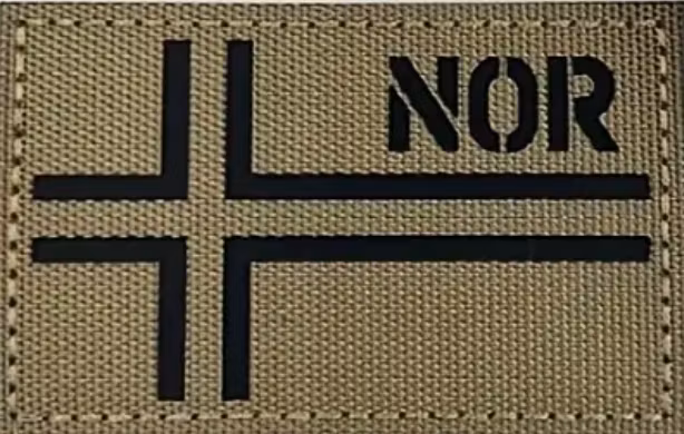 Norway Flag - Patch - Camo