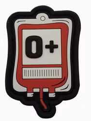 Blodgrupp 0+ Pos – Påse – Patch