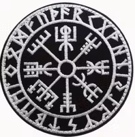 Vikingkompass - Patch