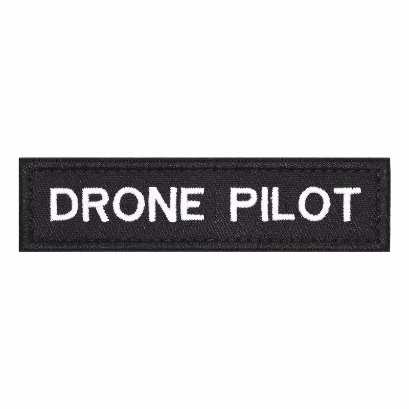 Drone pilot - Small - Svart - Patch