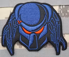 Alien - Blå - Patch