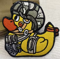 Anka med hjälm - Patch