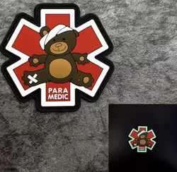 Paramedic - Nalle - Patch - PVC