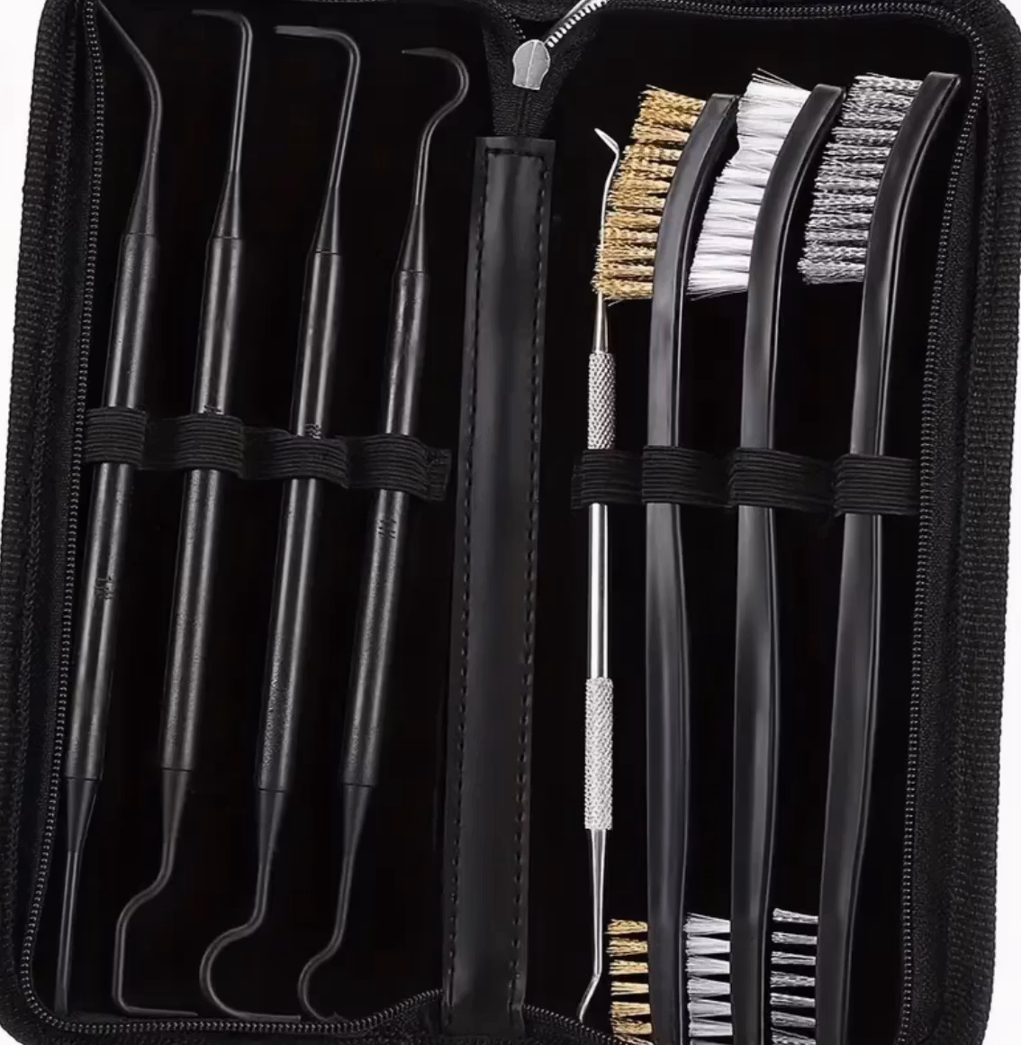 8-delars Vapenvårdsset – Borstar & Rengöringsverktyg