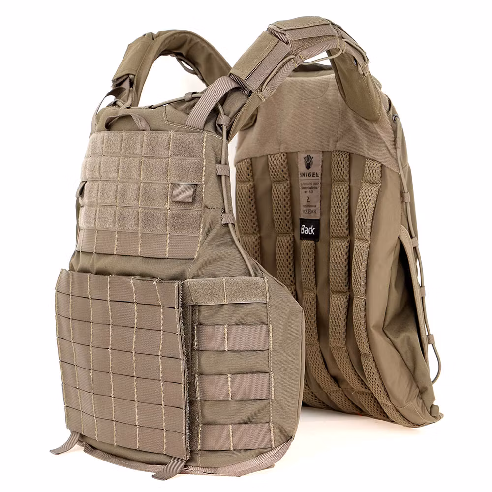 Snigel - Squeeze ballistic front and back 1.3 S2 - Grey