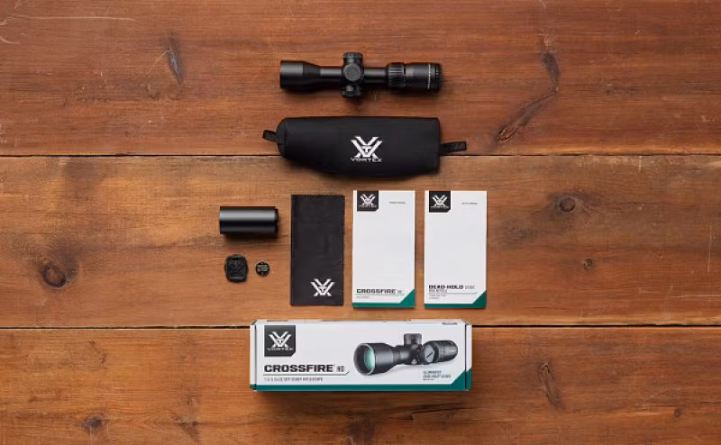 Vortex - Crossfire HD - 1.5-5.5x32 - Scout - Dead-Hold 2A BDC belyst