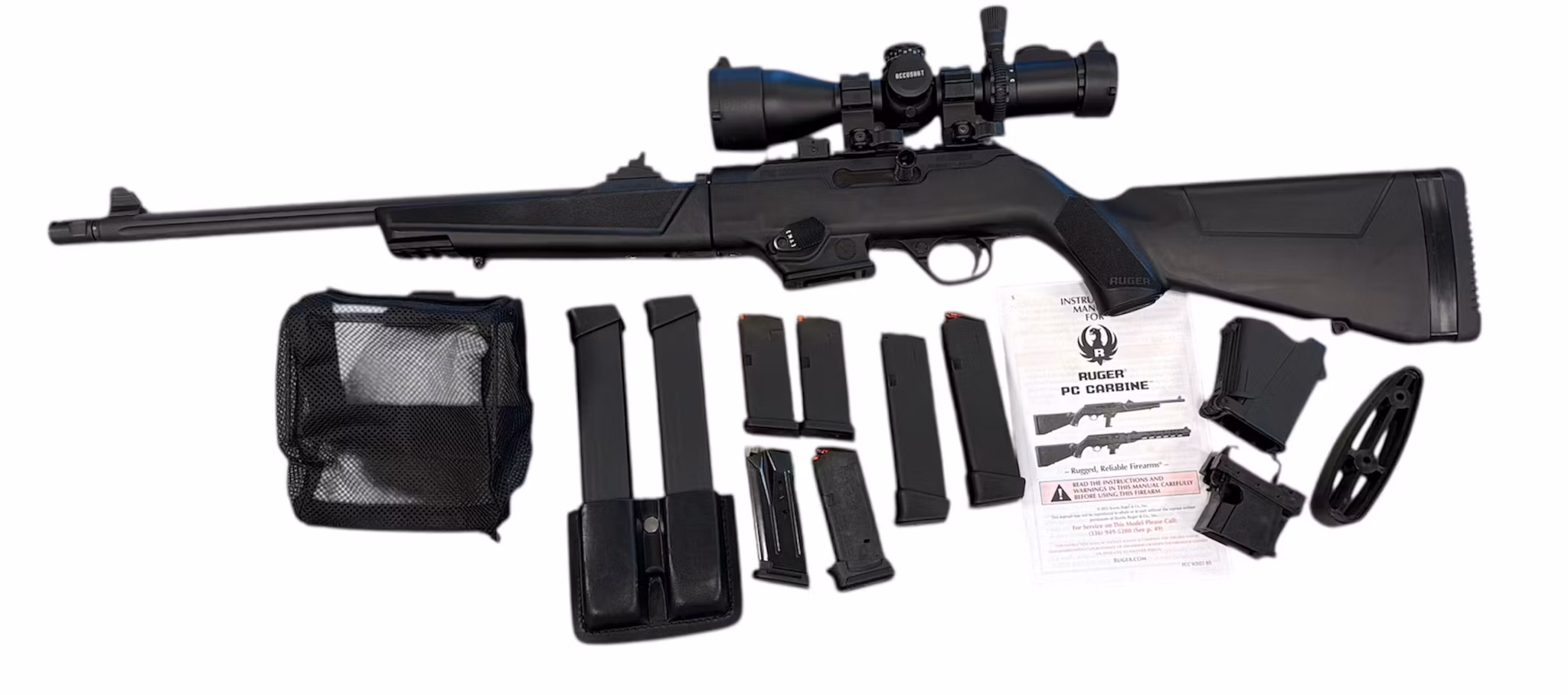 Ruger - PCC med kikarsikte - Begagnad