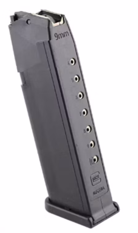 Glock - Magasin till Glock 17 - 9 mm - 10 rds