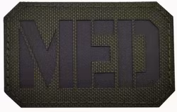 Med - Grön/Svart - Patch