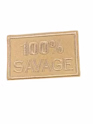 100% Savage - Brun - Patch