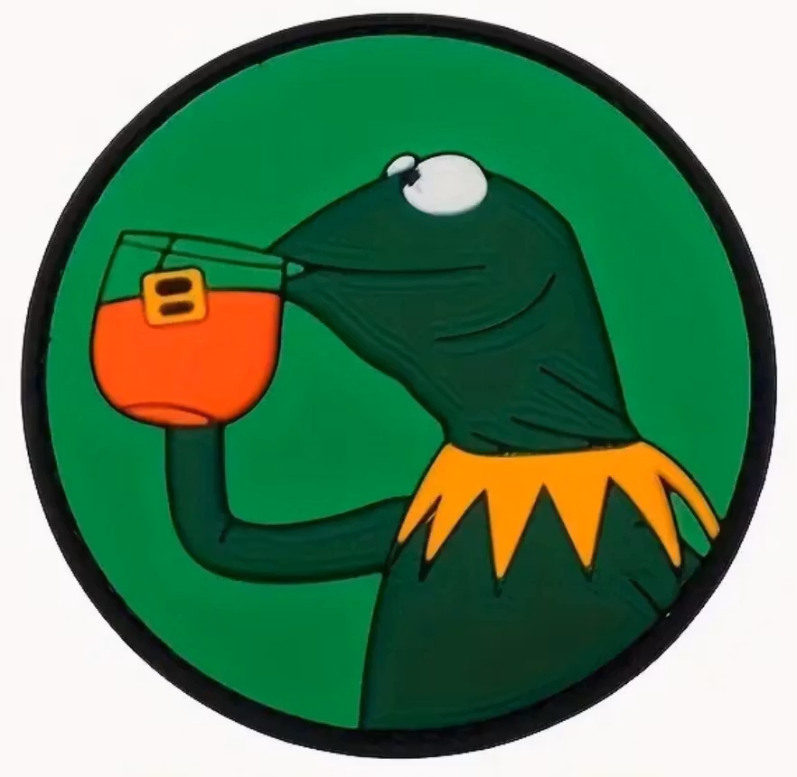 Kermit - PVC - Patch