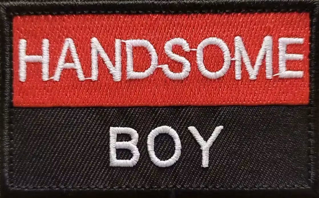 Handsome boy - Patch