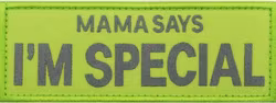 Mama says I'm Special – Gul – Patch