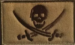 Pirate - Brun - Patch