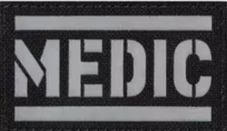 Medic - Svart/Silver - Patch