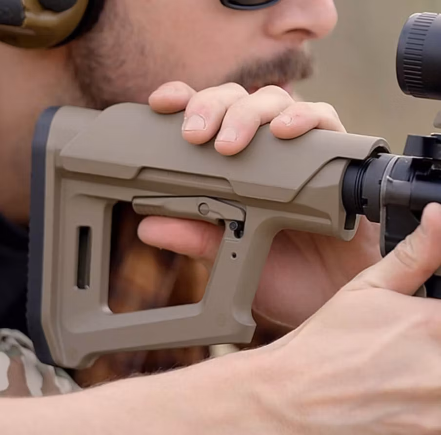 Magpul - MOE PR Collapsible Mil-Spec Carbine stock for  AR-15 - FDE