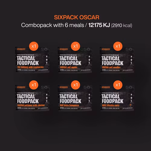 Tactical Foodpack - Six Pack Oscar