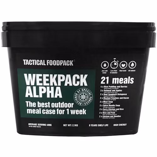 Tactical Foodpack - WeekPack Alpha