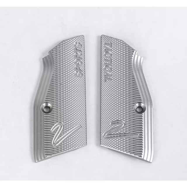 CZ - CZ Tactical Sport 2 - Aluminium grip with "2" - Silver