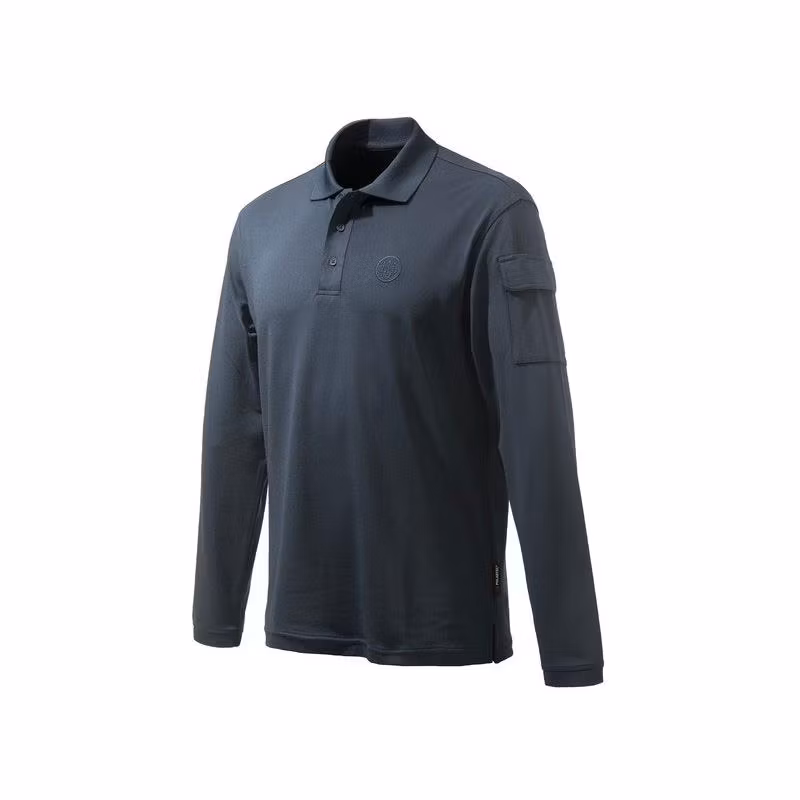 Beretta - Miller Polo Long Sleeves - Dark Blue