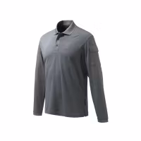 Beretta - Miller Polo Long Sleeves - Smoked Pearl