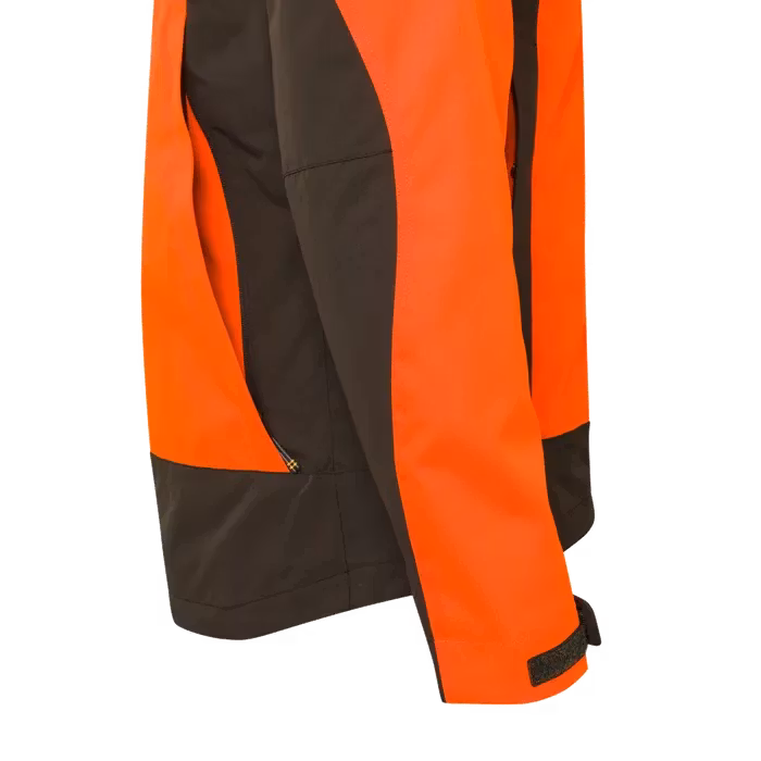 Beretta - Balcan water-repellent Jacket - Brown Bark & Orange