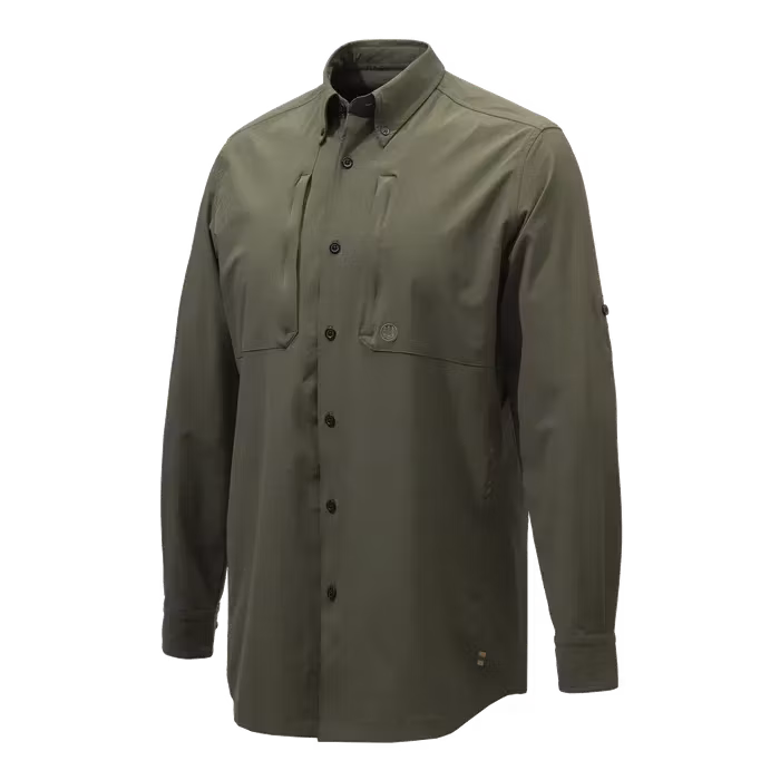 Beretta - Plain Lightweight Shirt - Green Moss