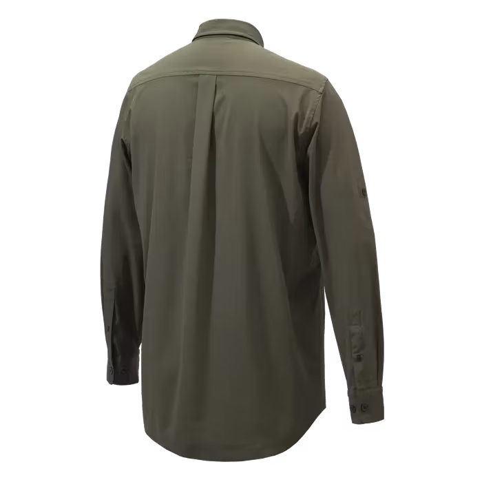 Beretta - Plain Lightweight Shirt - Green Moss
