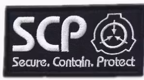 Secure Contain Protect - Svart - Patch