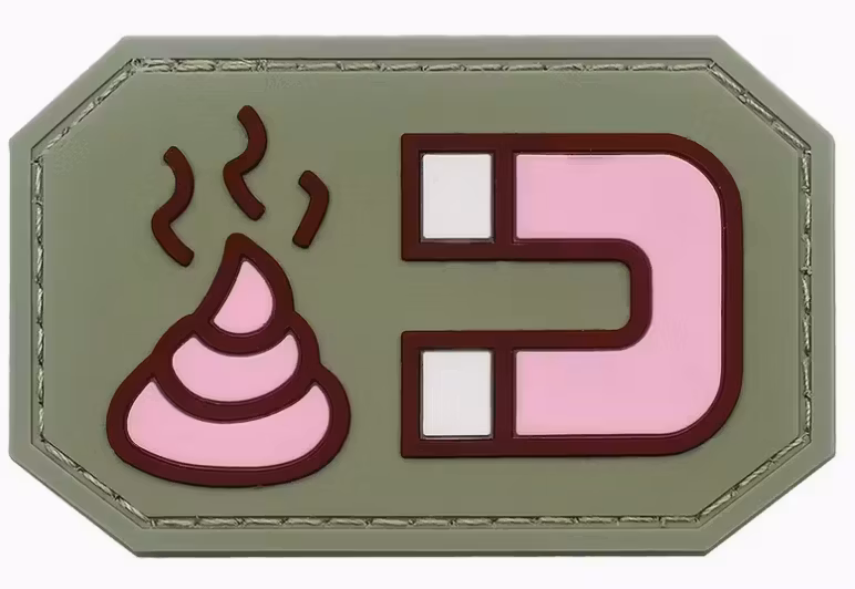 Shit Magnet - PVC - Rosa - Patch