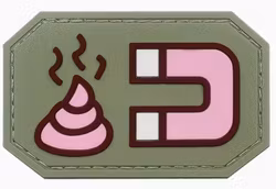 Shit Magnet - PVC - Rosa - Patch