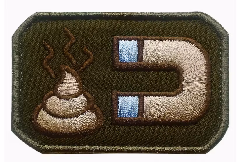 Shit Magnet - Grön - Patch