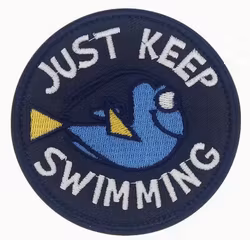 Just keep swimming - Patch