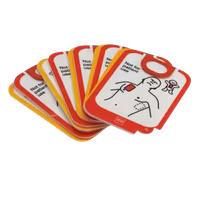 Stryker - Träningselektroder Lifepak CR2, 5-pack (endast klisterdelen)