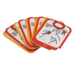 Stryker - Träningselektroder Lifepak CR2, 5-pack (endast klisterdelen)