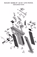 Ruger - MKIV 22/45- Trigger Pivot - #4