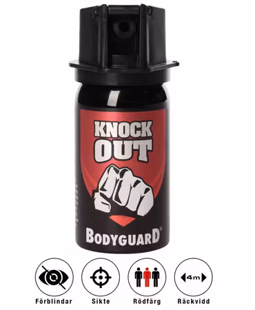 Bodyguard - Knock Out - Försvarsspary