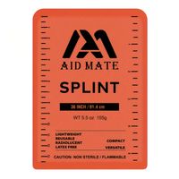 Aid Mate - 91,4cm - Lättviktsvikbar Skena - Orange