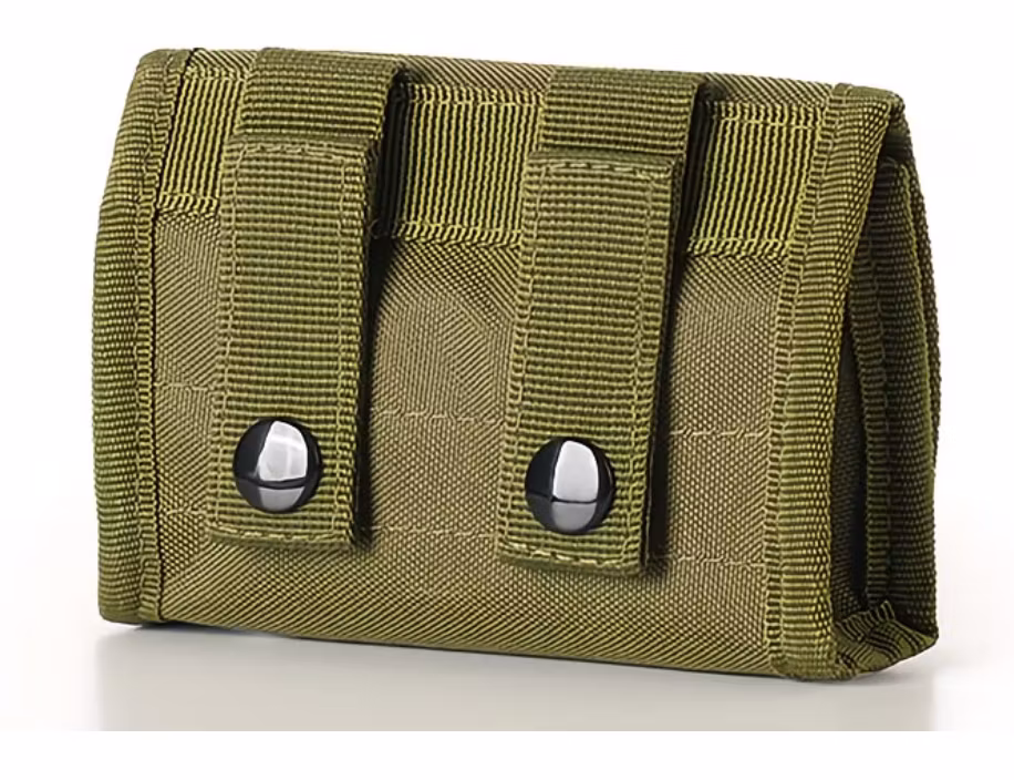 10-Rounds Ammunitionsväska med MOLLE-system - Grön