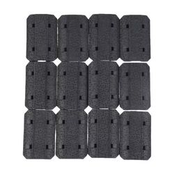 M-lok rail cover - Type 2 - 12 stycken - Svart