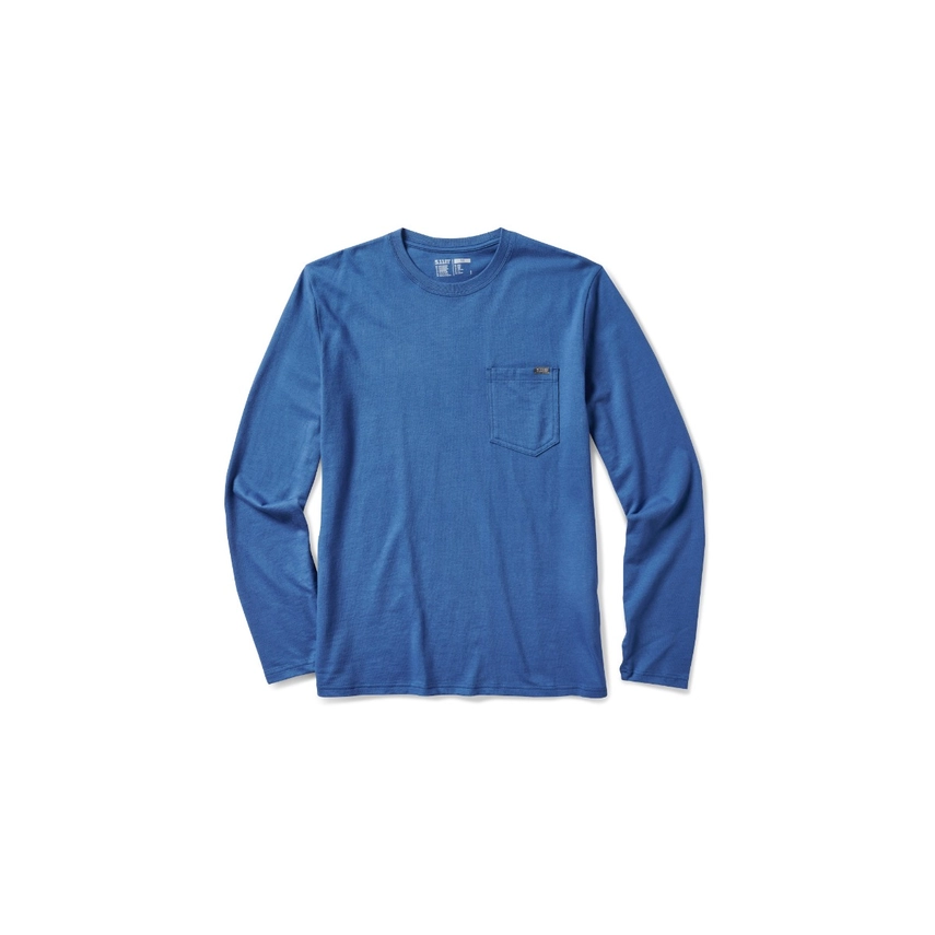 5.11 - Elite Long Sleeve Pocket Tee - Cobalt Blue (701)