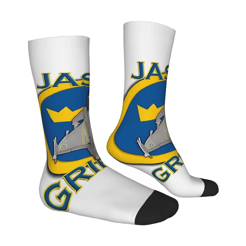 Svenska JAS - Strumpor - Vit