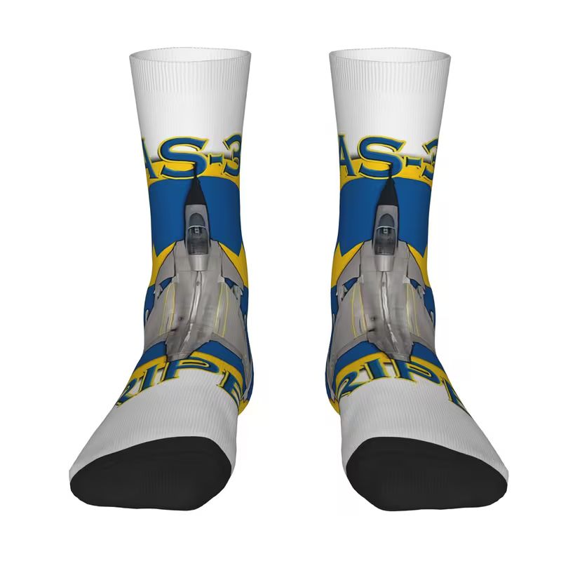 Svenska JAS - Strumpor - Vit