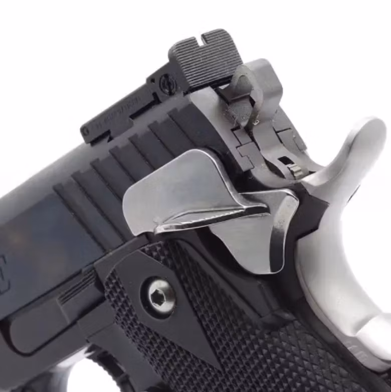 Eemann Tech - Competition Ambidextrous thumb safety with shield for 1911/2011