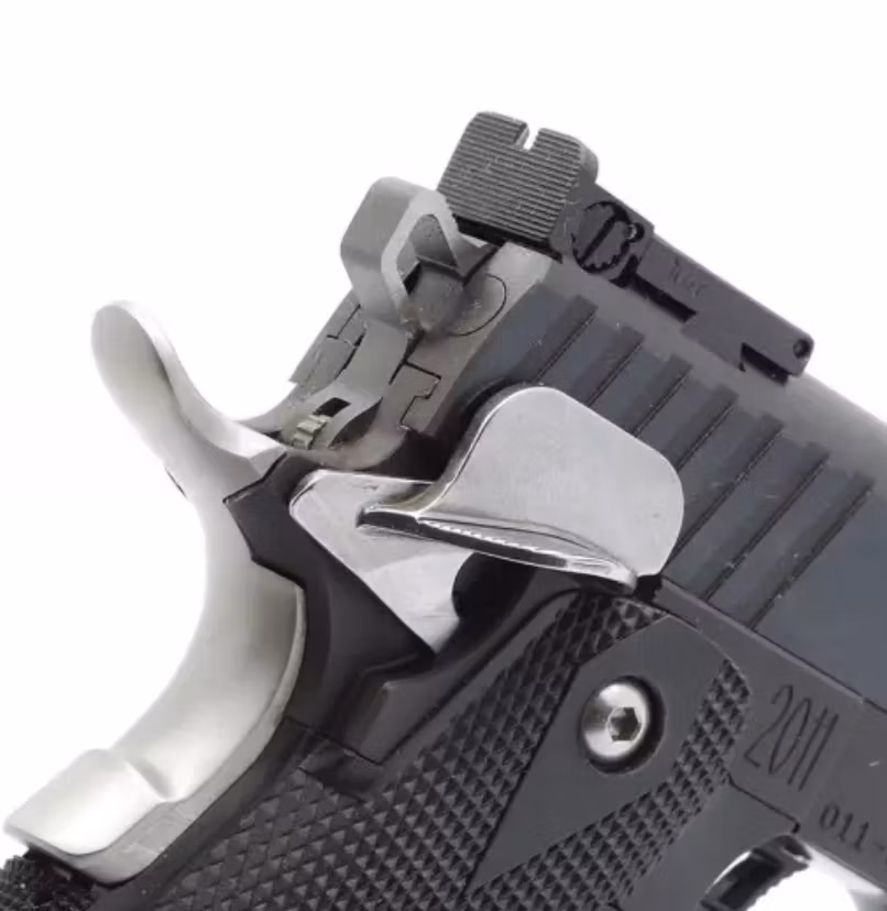 Eemann Tech - Competition Ambidextrous thumb safety with shield for 1911/2011