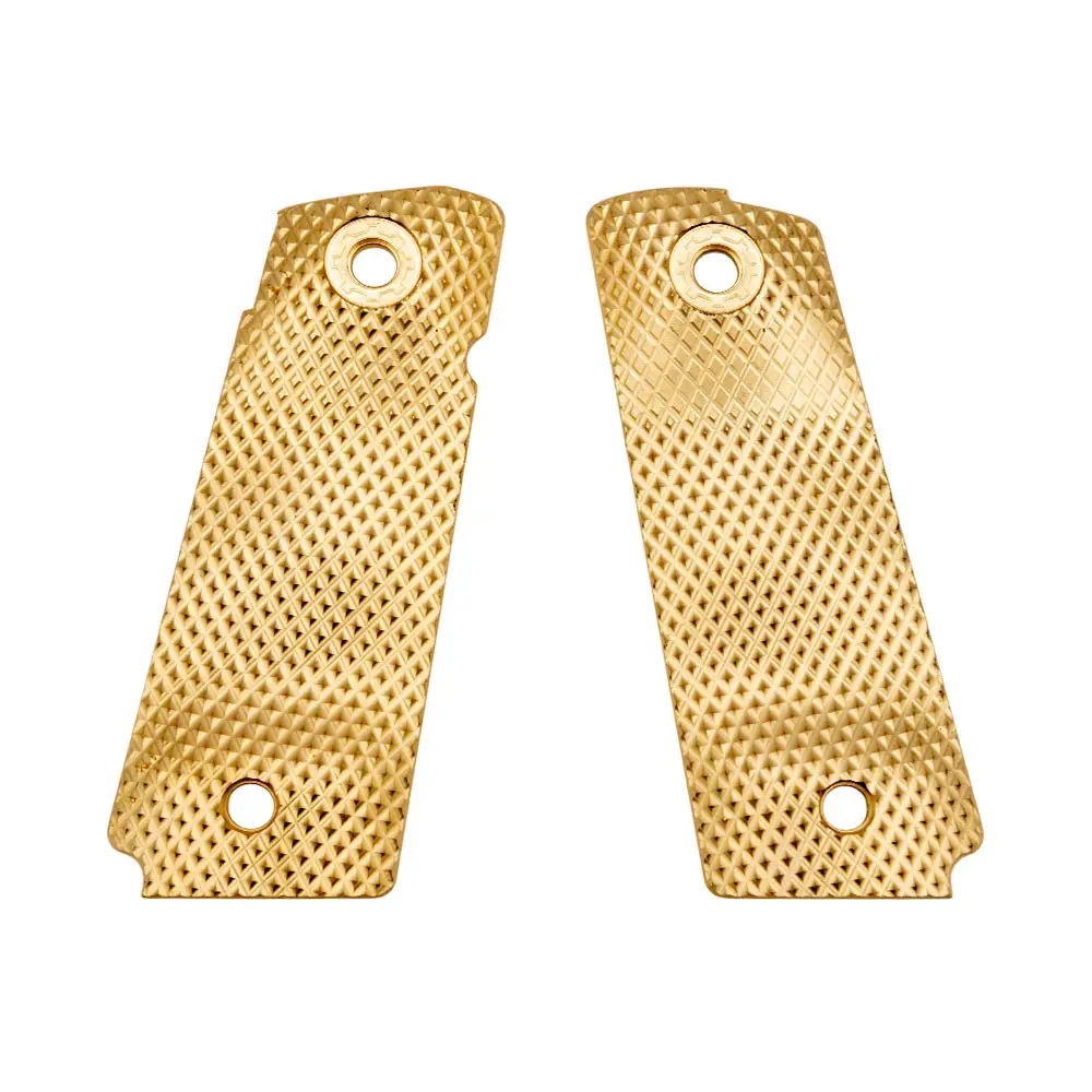 Eemann Tech - Ultimate Brass Long Grips för 1911 - Mässing