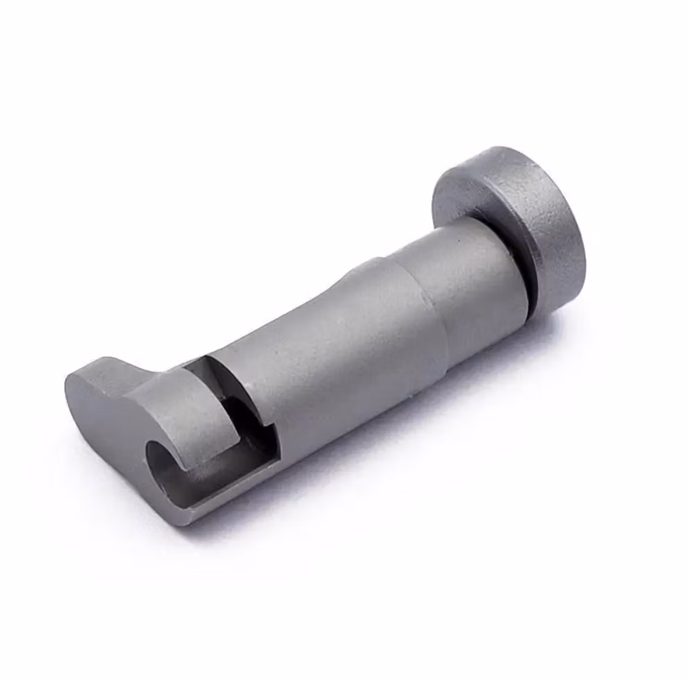 Eemann Tech - Magazine Catch with Extended Button for 1911 - Silver