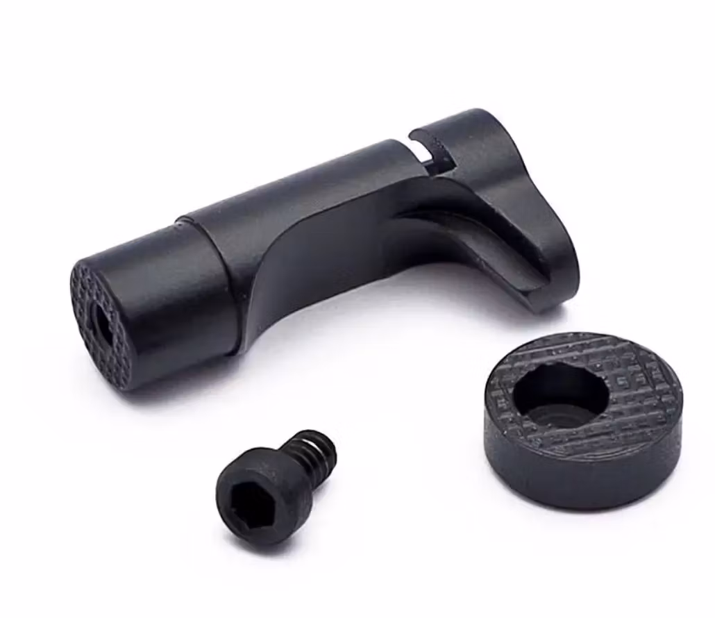 Eemann Tech - Magazine Catch with Extended Button for 1911 - Svart